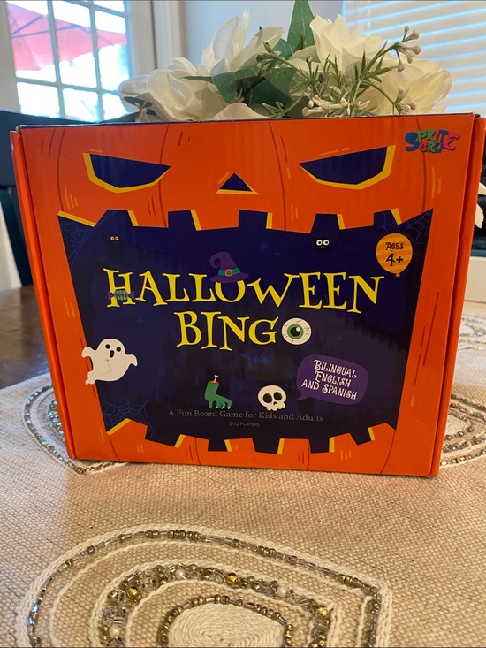 SpriteGru Other - Halloween Bingo Card Set -2-12 players